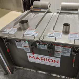 Marion Mixer Exterior With Counterweights